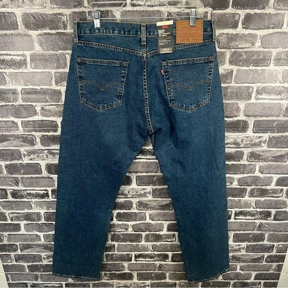 Levi's Premium 501 '93 STRAIGHT FIT MEN'S JEANS - Size 34 - Picture 11 of 14